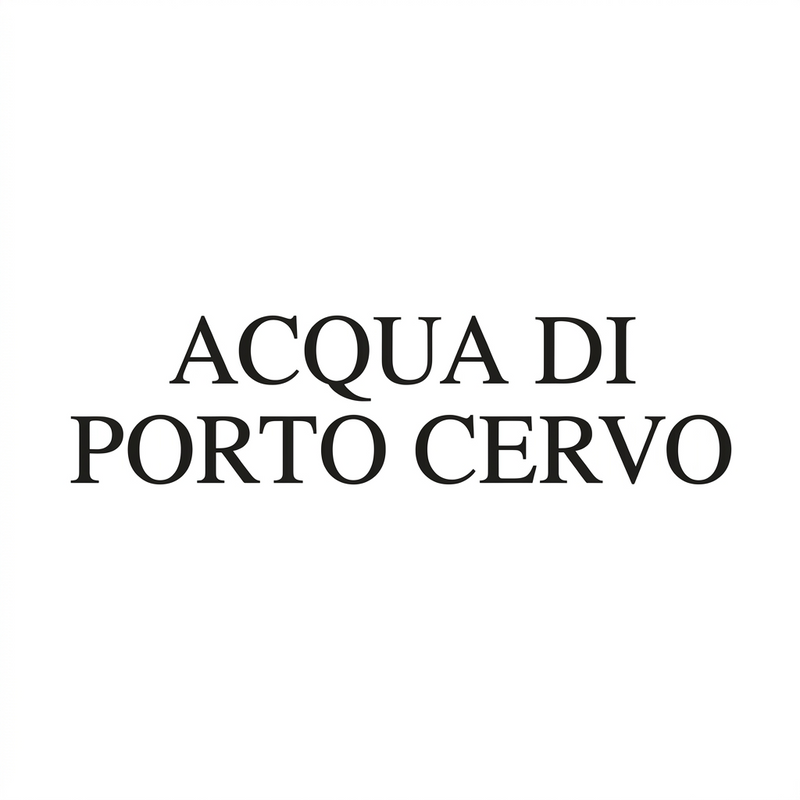 ACQUA DI PORTO CERVO